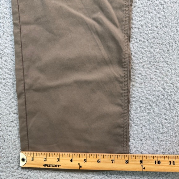 prAna Brion Slim Fit Pants Mens 32x31 Brown Stretch Hiking Outdoor - Picture 6 of 10